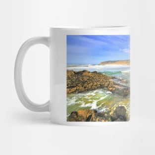 golden sand. praia do guincho Mug